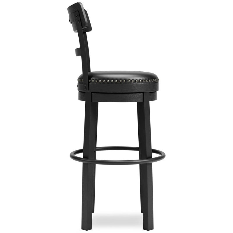 Valebeck - Tall Upholstered Swivel Barstool by Unique Piece Furniture