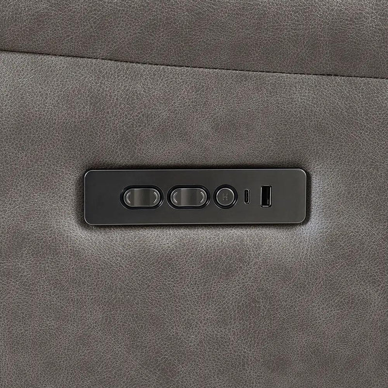 Kantu - Motion Sectional Sofa - Brown Synthetic Leather by Unique Piece Furniture