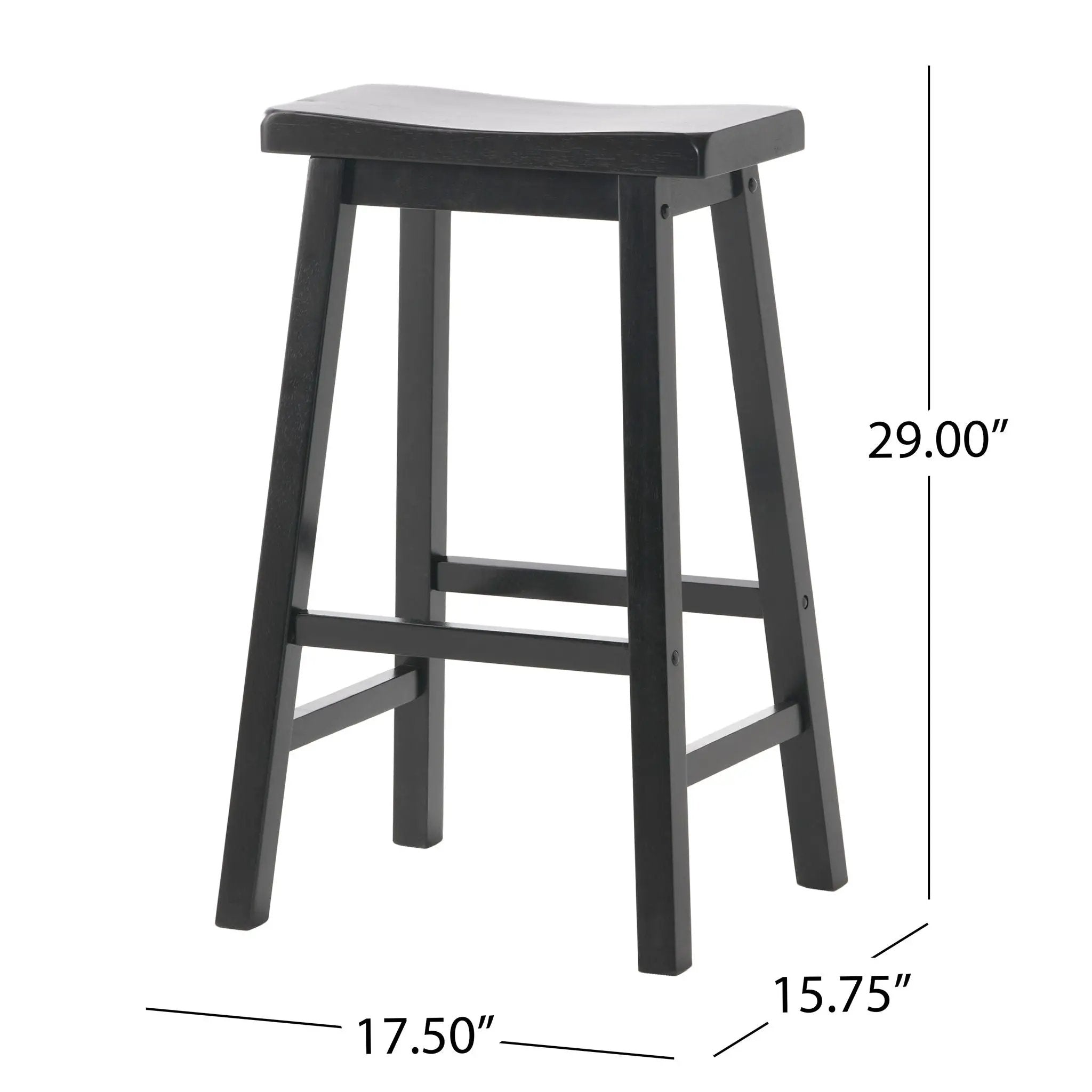 Saddle Stool - Black by HouseOfZazla