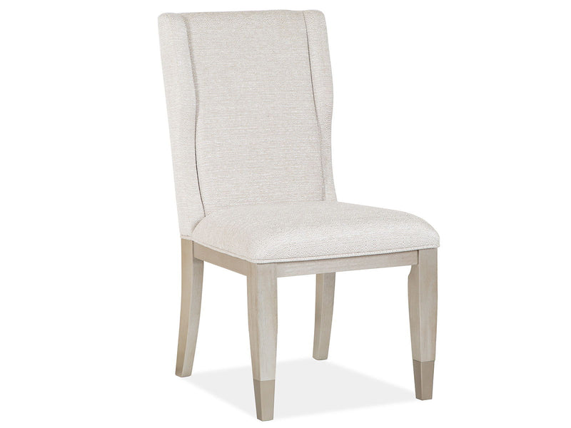 Lenox - Upholstered Host Side Chair (Set of 2) - Warm Silver, photo 4 of 7