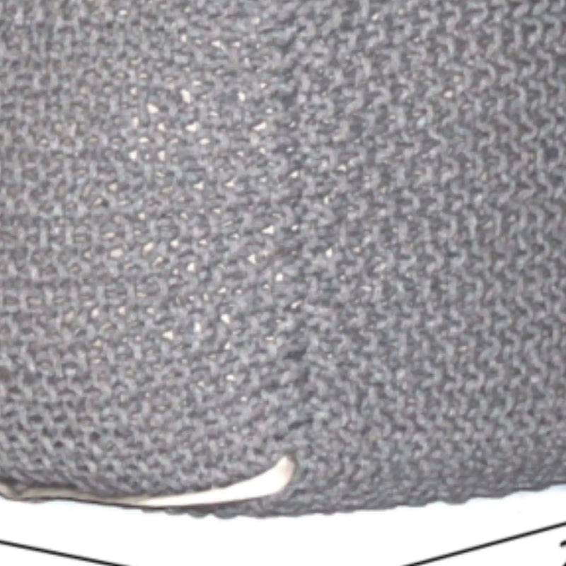 Semi Rounded Pouf, Cable Knitted, Perfect Seating by HouseOfZazla
