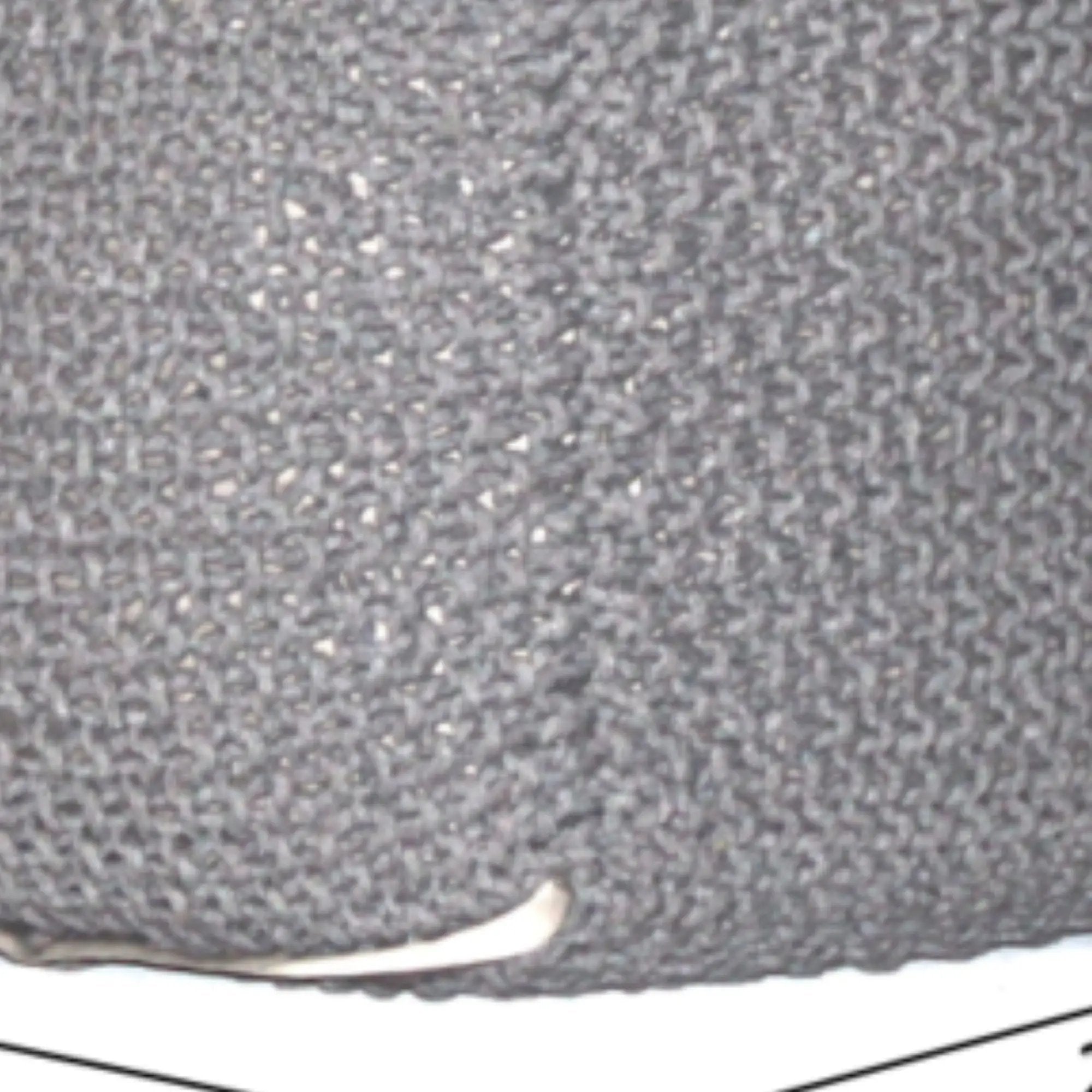 Semi Rounded Pouf Cable Knitted Perfect Seating by HouseOfZazla