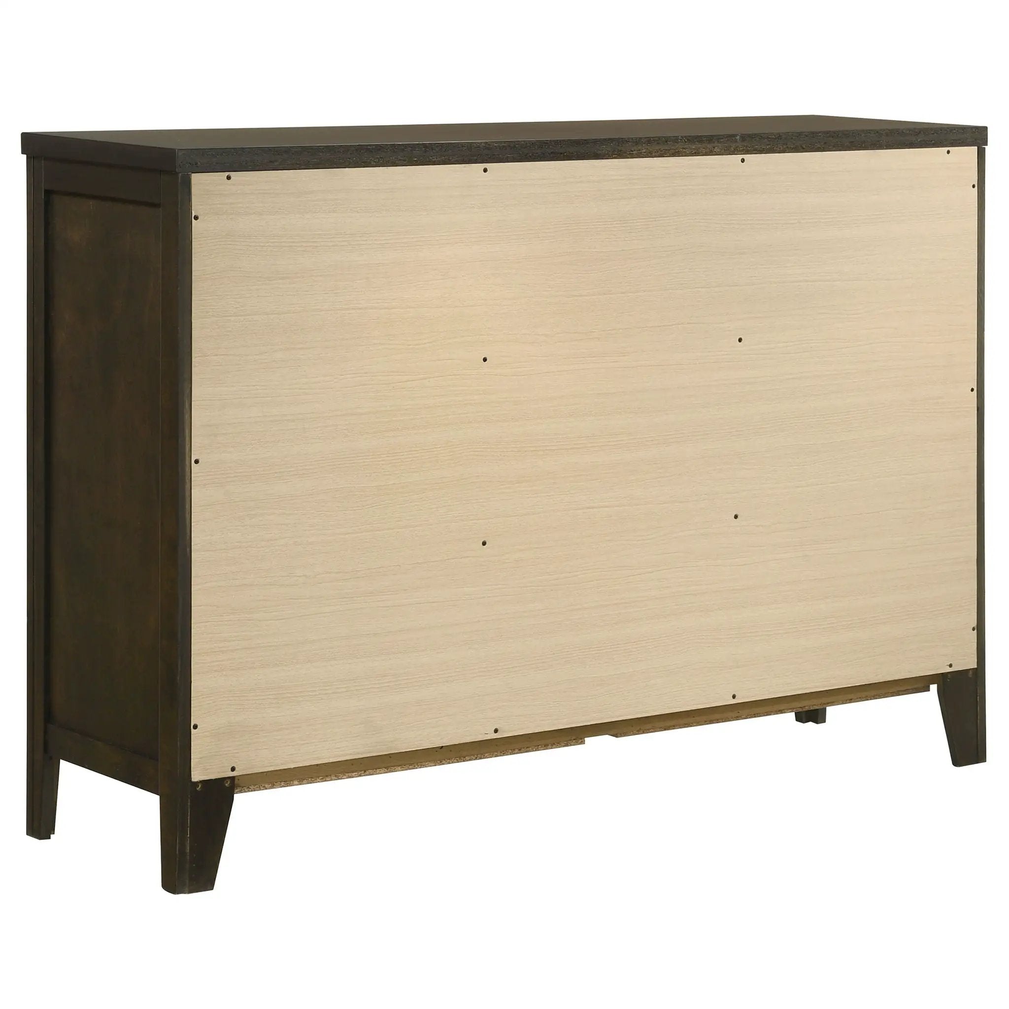Wilkes 6-drawer Dresser Cabinet Dark Cocoa by Unique Piece Furniture