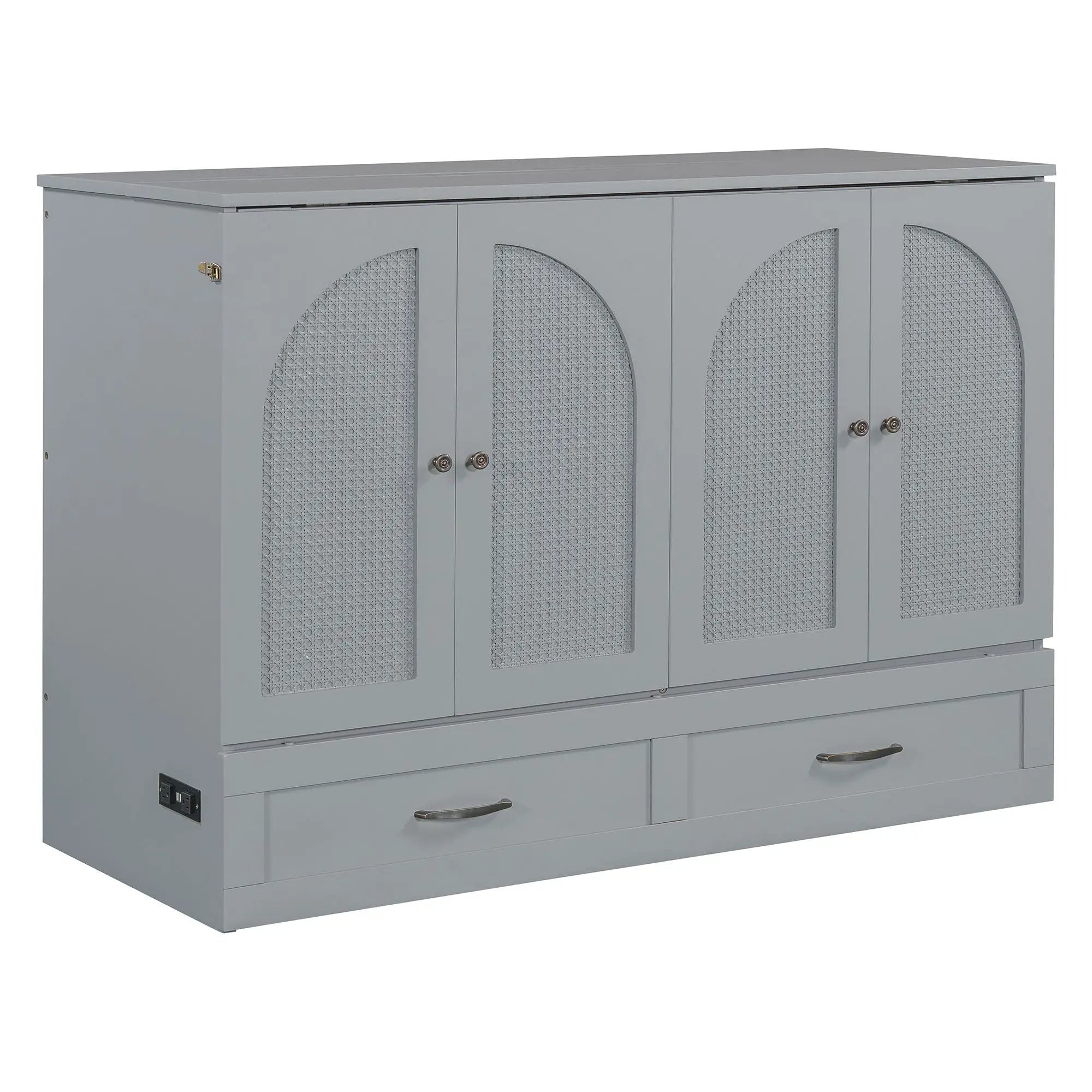 Murphy Bed With Large Drawers by Unique Piece Furniture