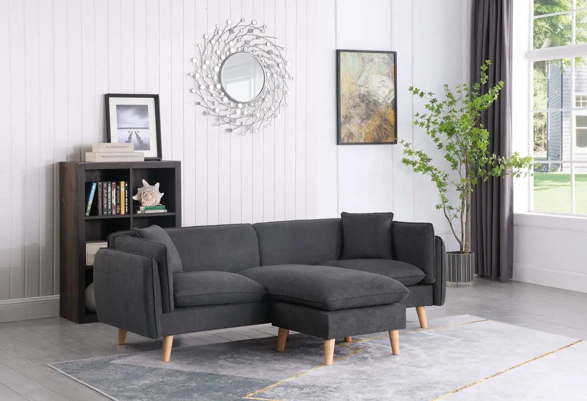 Brayden - Fabric Sectional Sofa Chaise by Unique Piece Furniture