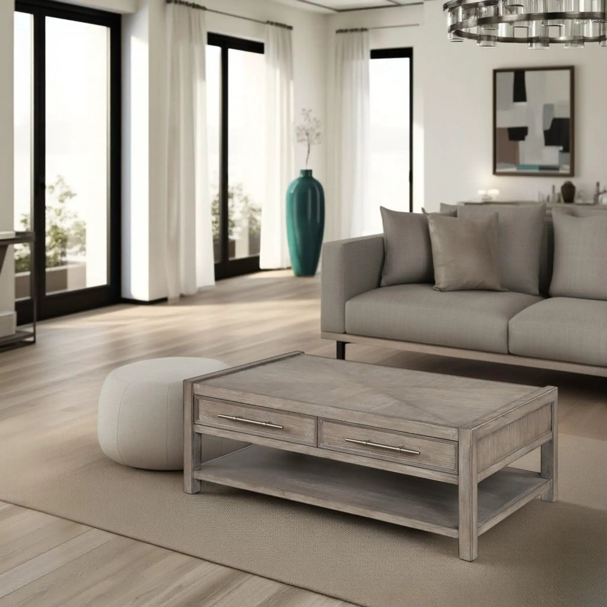 Cypress Lane - Coffee Table - White Oak by Unique Piece Furniture