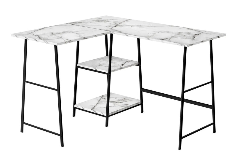 Contemporary L-Shape Corner Computer Desk by HouseOfZazla