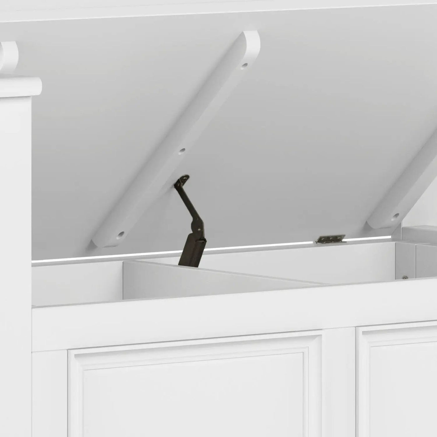 Amherst - Small Transitional Entryway Storage Bench by HouseOfZazla
