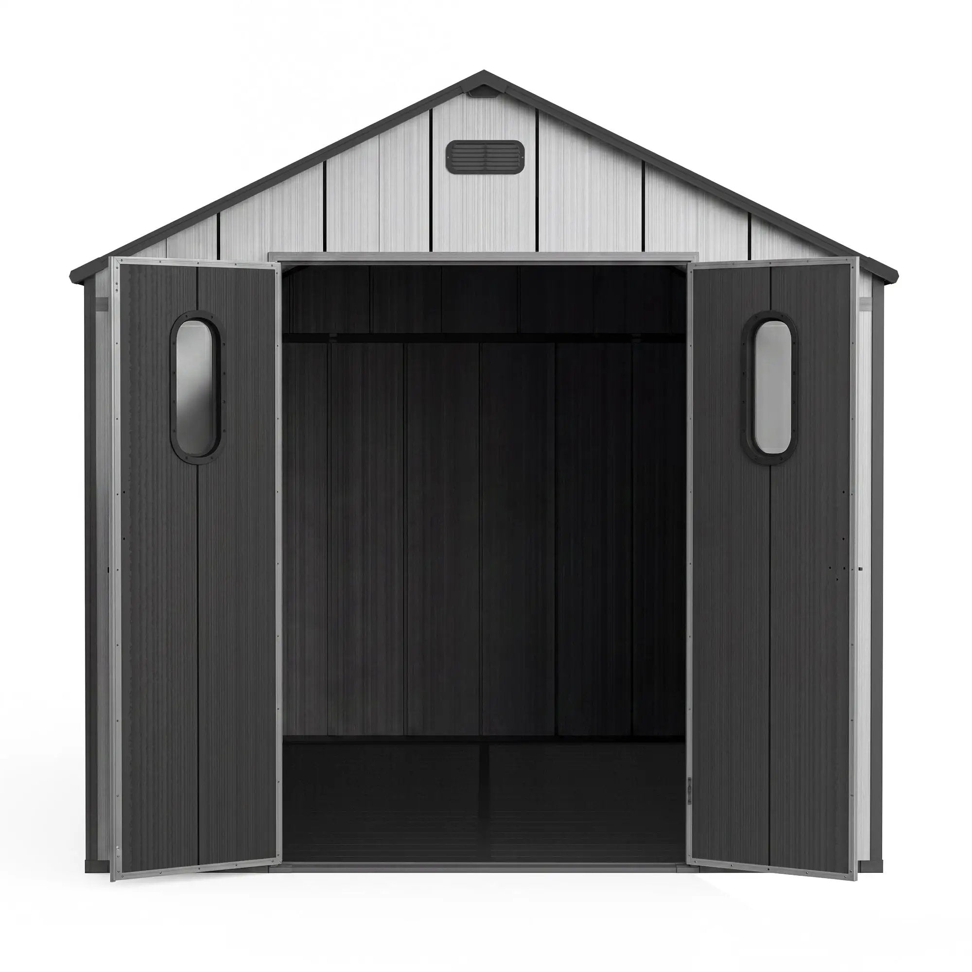 8x16ft Resin Outdoor Storage Shed by HouseOfZazla