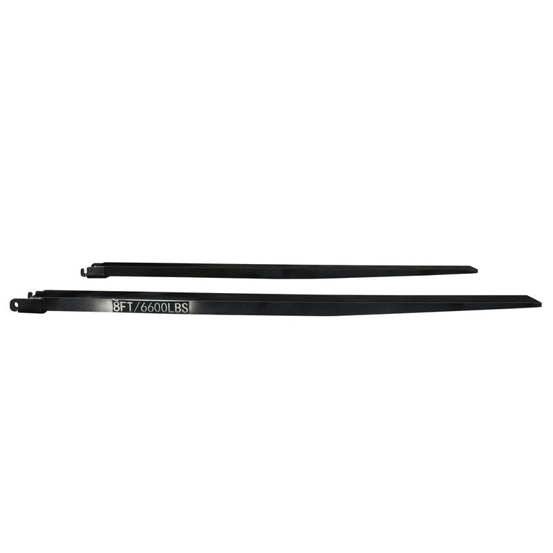 Greatbear 10ft Forklift Extensions 6” Wide Forks, 6600lbs Capacity (Pair) by Chery Industrial