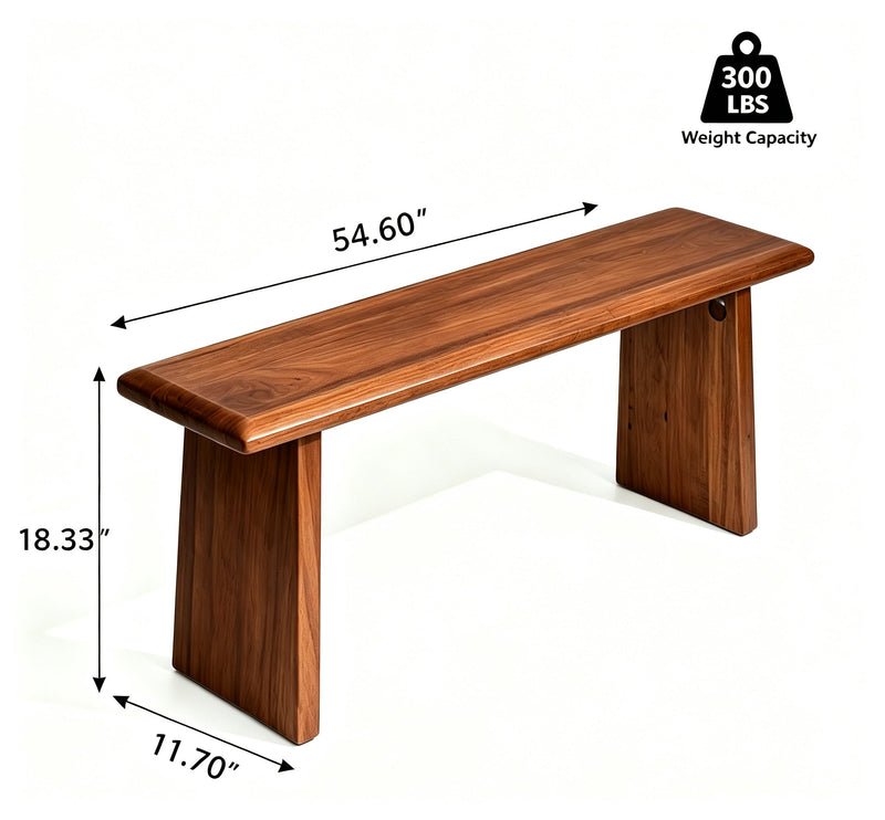Solid Wood Dining Bench, photo 2 of 10