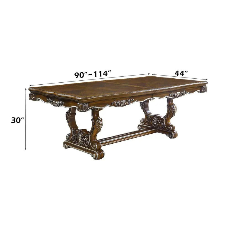 Latisha - 30" Dining Table - Antique Oak by Unique Piece Furniture