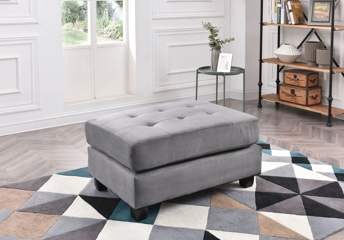 Chic Contemporary Ottoman by HouseOfZazla