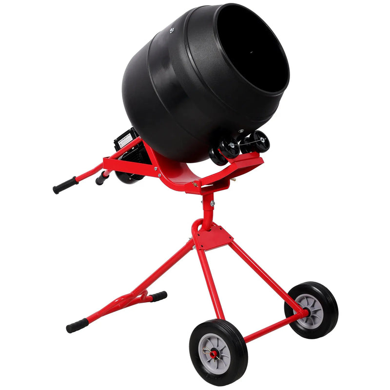 4.0 CUFT Portable Electric Concrete Mixer by HouseOfZazla