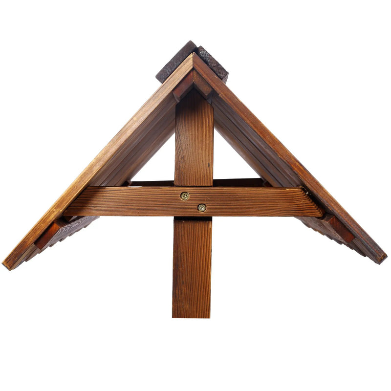 Rustic Wooden Wishing Well Planter by HouseOfZazla