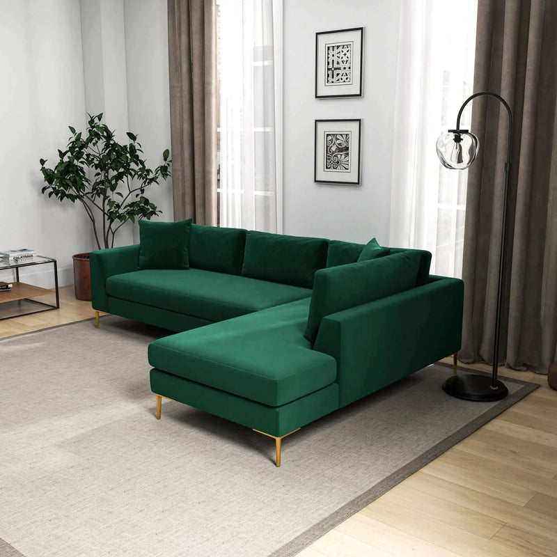 Mano - L-Shaped Sectional Sofa by Unique Piece Furniture