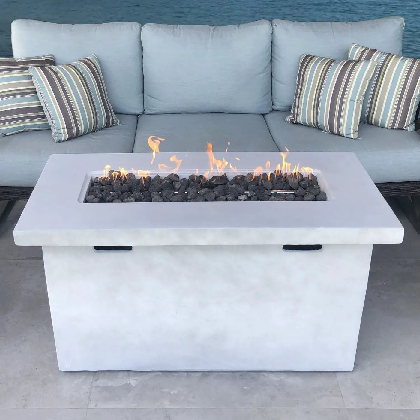 Reinforced - Propane Outdoor Fire Pit Table by HouseOfZazla