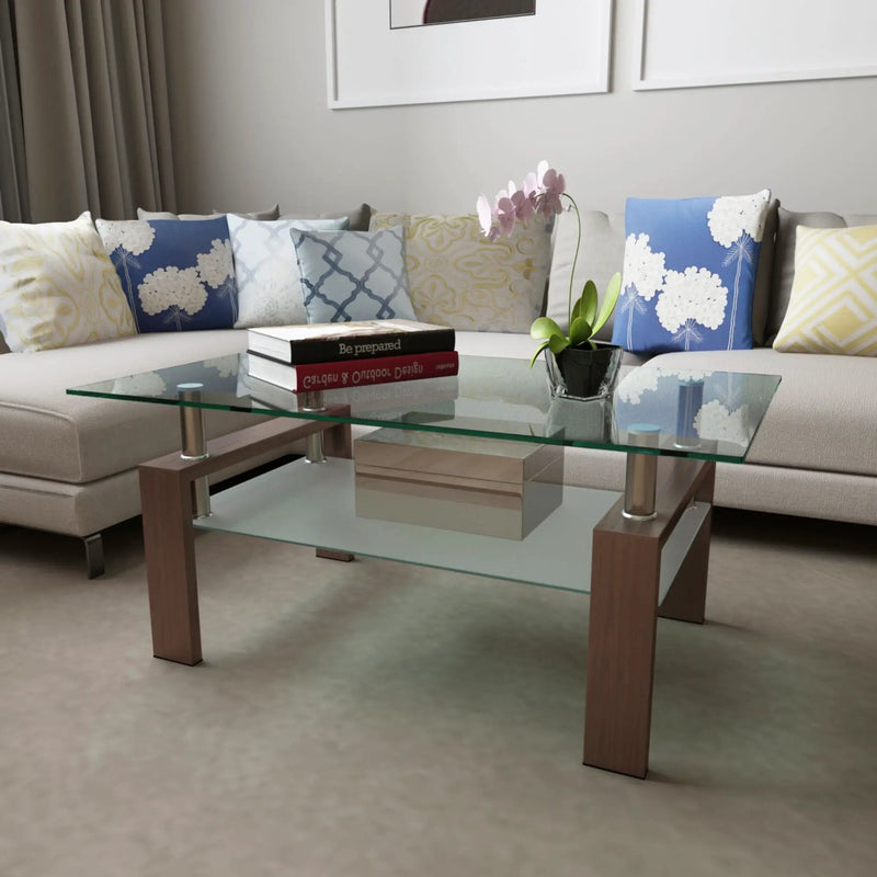 Rectangle Coffee Table, Modern Side Center Tables For Furniture by HouseOfZazla
