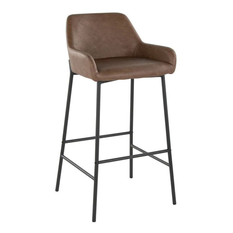 Daniella - Contemporary Fixed Height Barstool (Set of 2) by Unique Piece Furniture