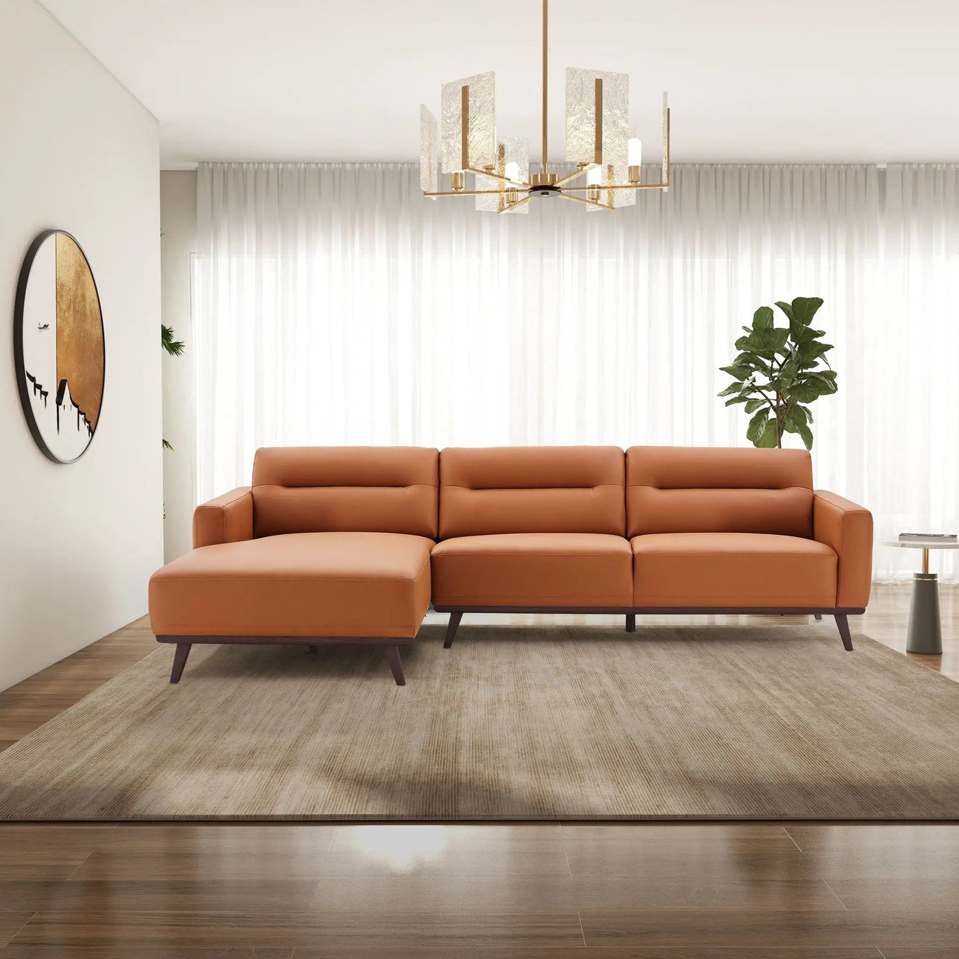 Ella - L-Shaped Sectional Couch by Unique Piece Furniture