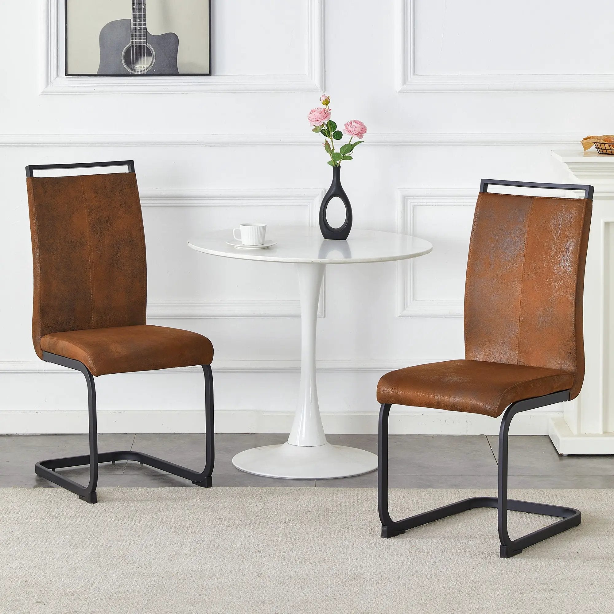 Dining Chairs With Ergonomic Backrest by Unique Piece Furniture
