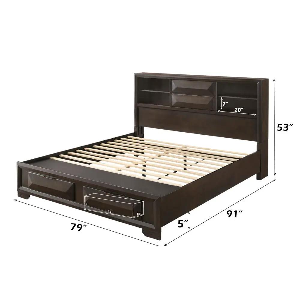 Merveille - Bed w/Storage by Unique Piece Furniture