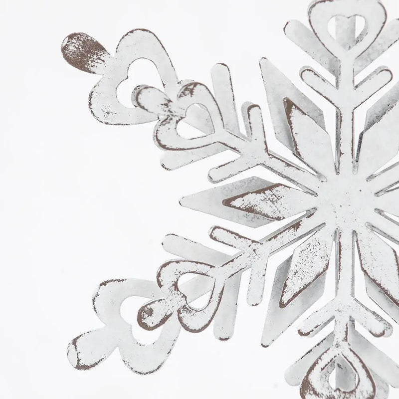 Iron Snowflake Hanger - Set of 6 by HouseOfZazla