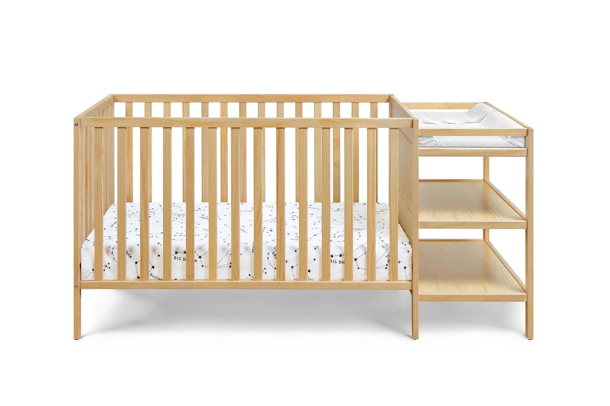 Palmer - 3-in-1 Convertible Crib / Changer Combo by HouseOfZazla