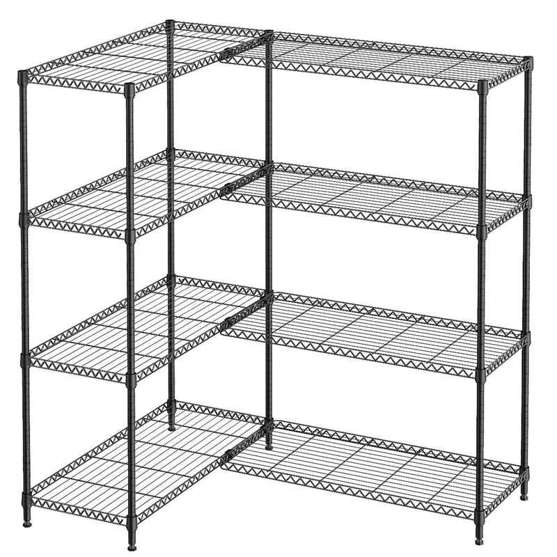 4 Tiers Metal Storage Shelves by HouseOfZazla