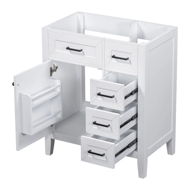 30" Bathroom Vanity Cabinet Base Without Sink by HouseOfZazla