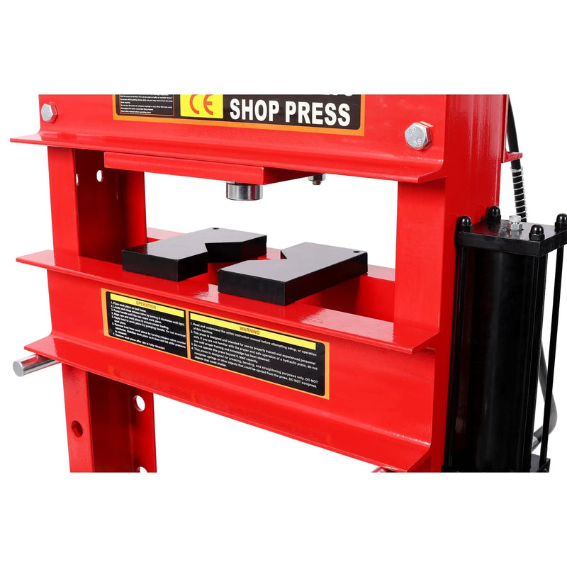 30 Ton Air Hydraulic Shop Press With Gauge, Adjustable H-Frame by HouseOfZazla
