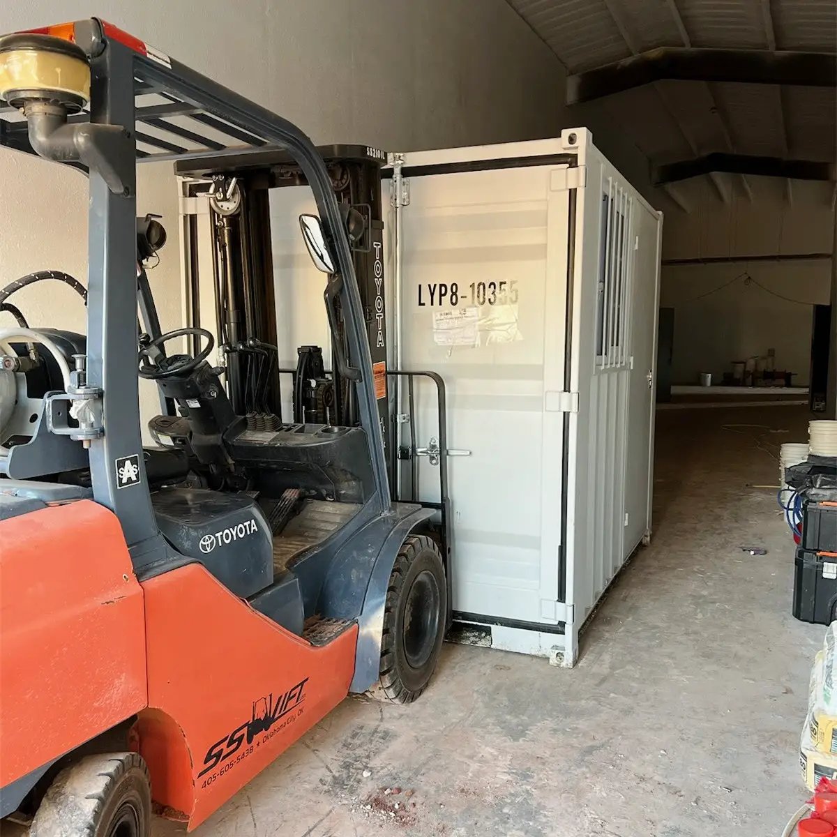8ft Small Cubic Shipping Container by Chery Industrial