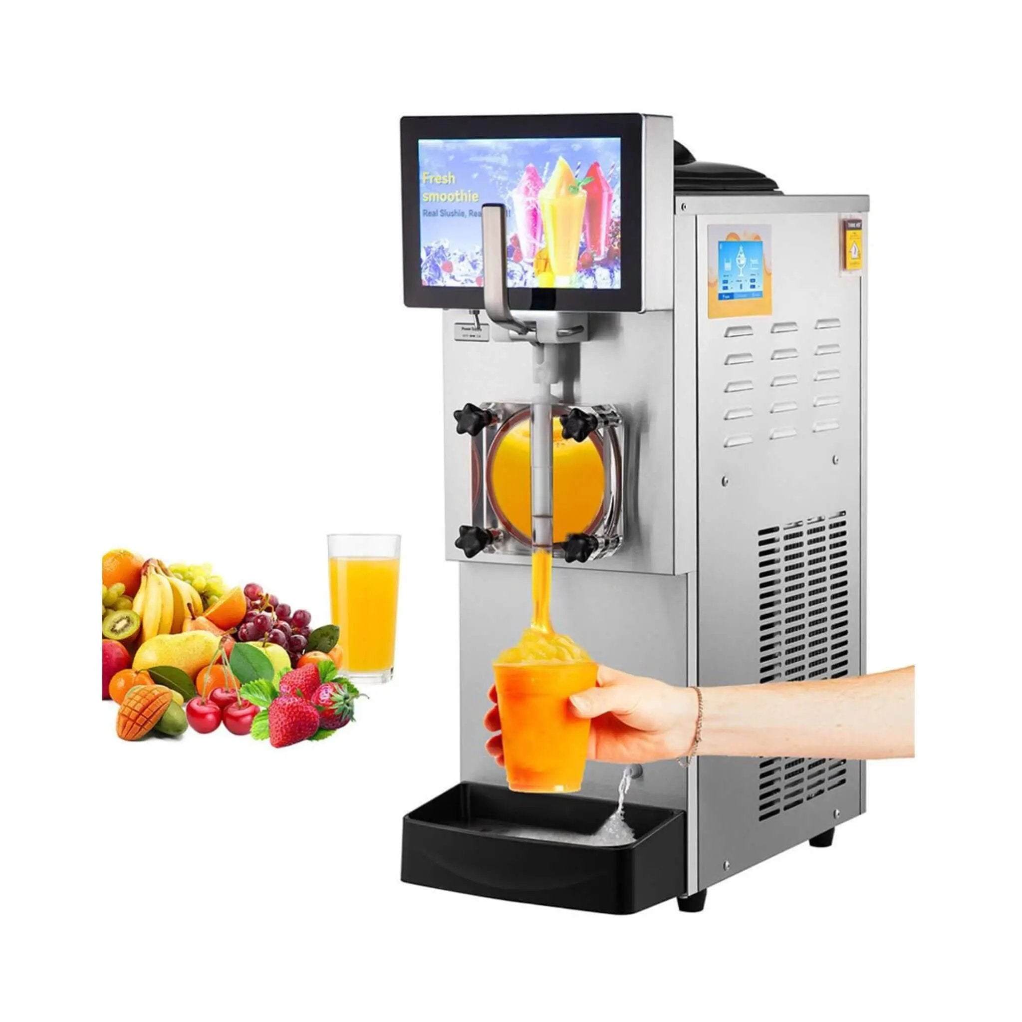 8L Commercial 1050W Single Frozen Margarita Ice Slushy Drink Maker Machine (SAK94026) by SAKSBY WHOLESALE