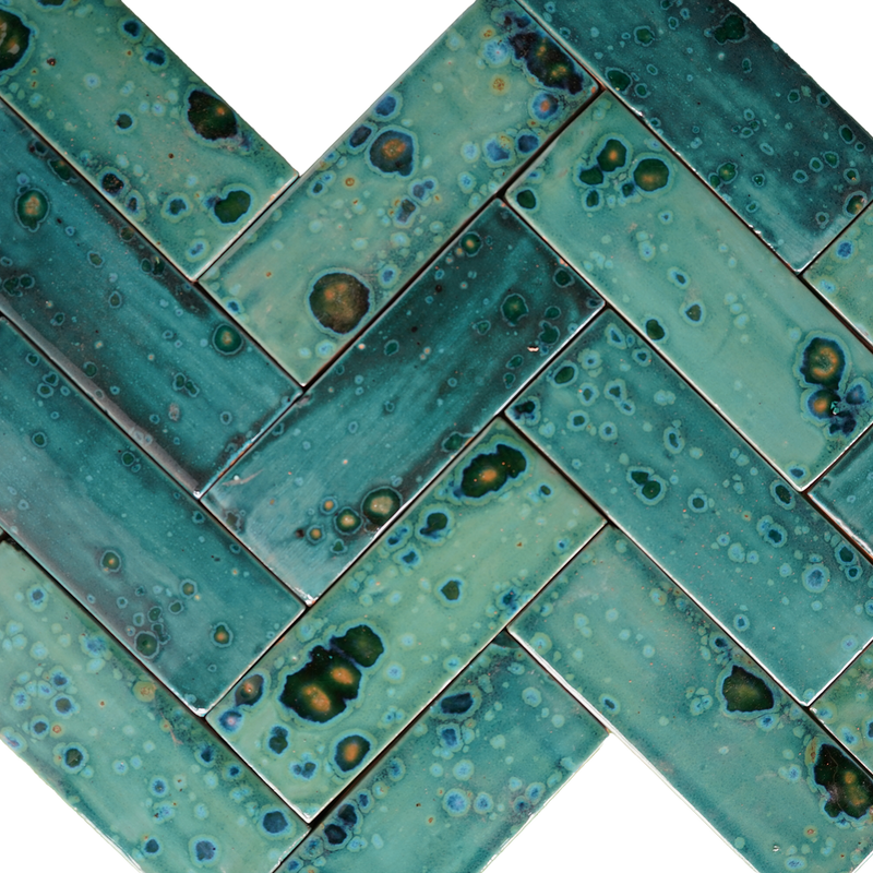Pavoreal Subway Tile by Place Of Clay