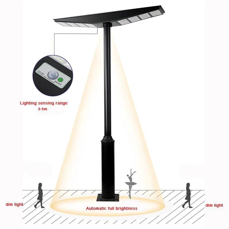 9000W All-in-One Double Side Solar Street Light Road Path Motion Sensor Parking a lot IP65 Waterproof by Outdoor Solar Outlet