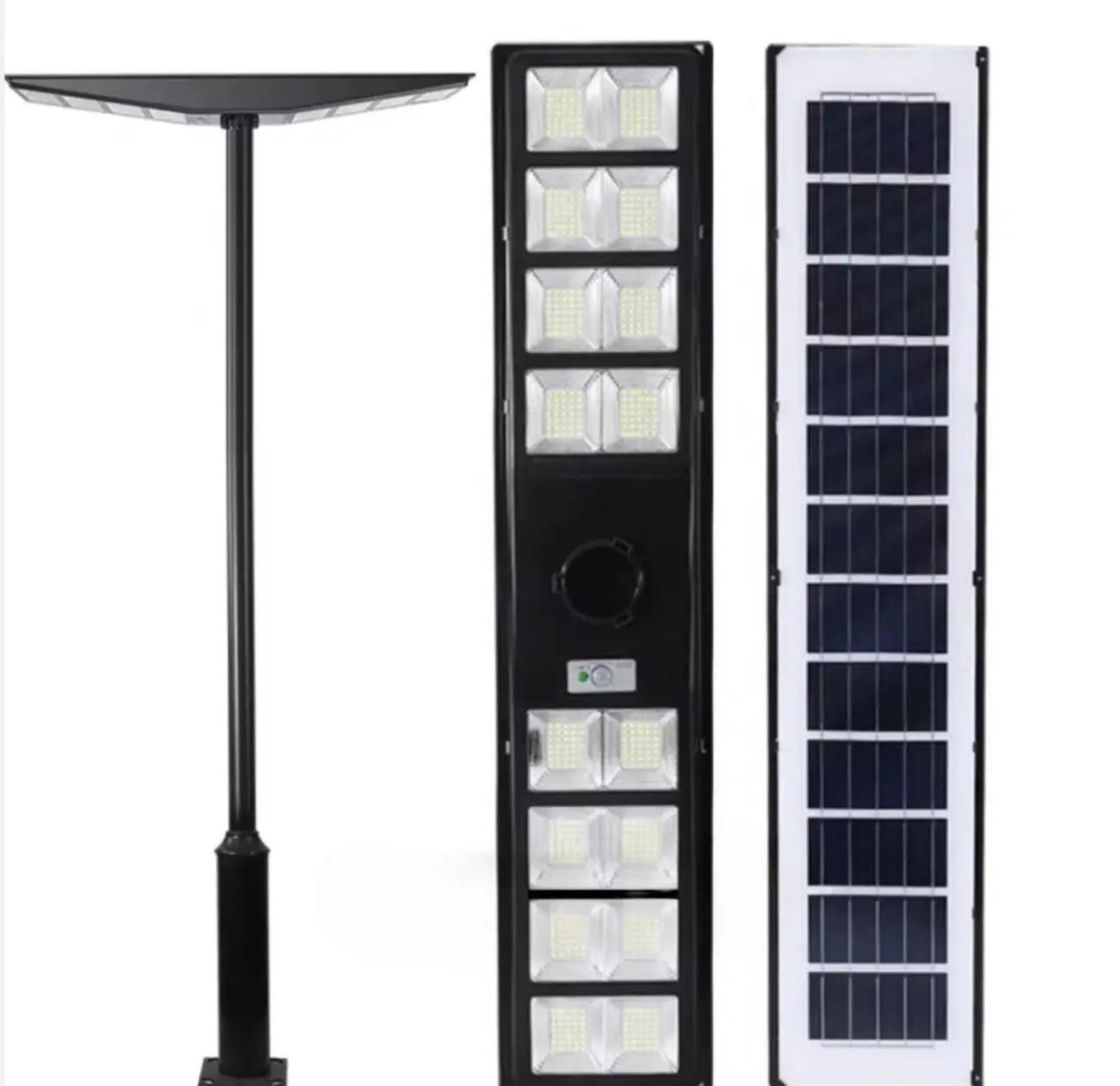 9000W All-in-One Double Side Solar Street Light Road Path Motion Sensor Parking a lot IP65 Waterproof by Outdoor Solar Outlet