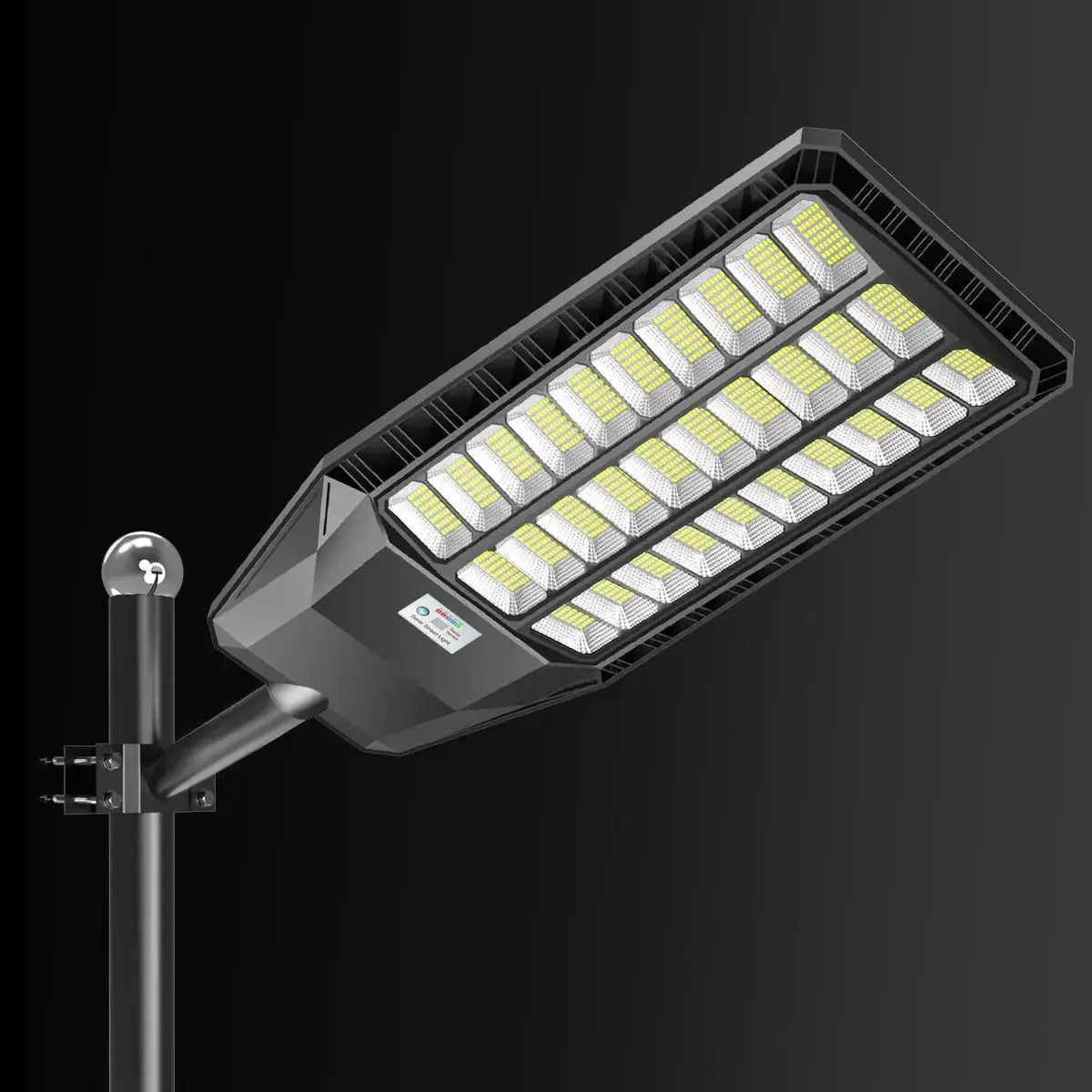 9000W Solar Street Light, 180000 Lumens Dusk to Dawn Street Lights Solar Powered Motion Sensor by Outdoor Solar Outlet