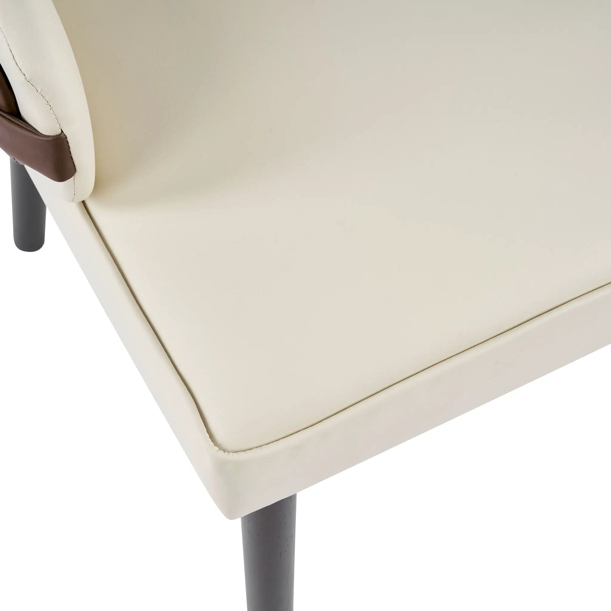 Indoor Dining Chair (Set of 2) - Beige / Brown by HouseOfZazla