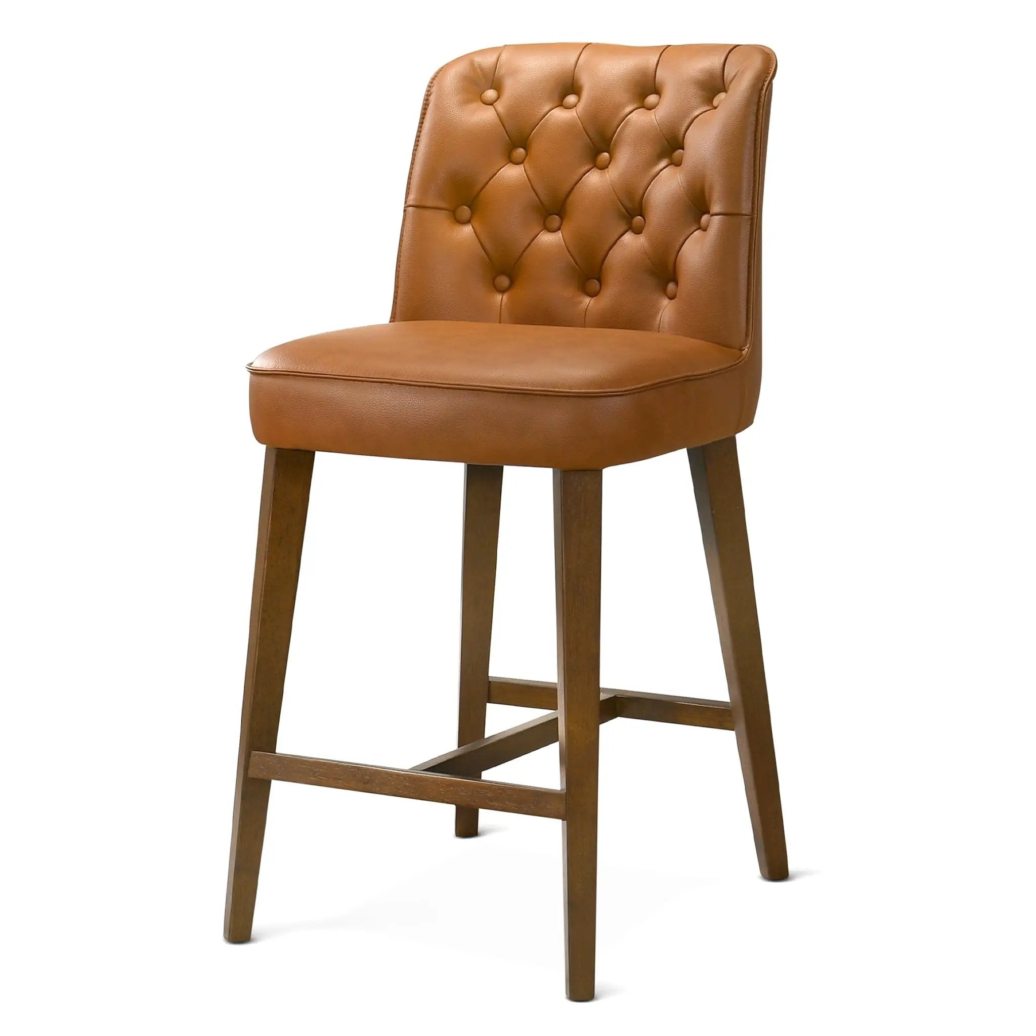 Peoria Elegant Mid-Century Modern Counter Stool for Kitchen Island by HouseOfZazla