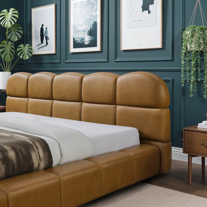 Roswell Luxurious Queen Size Platform Bed by HouseOfZazla