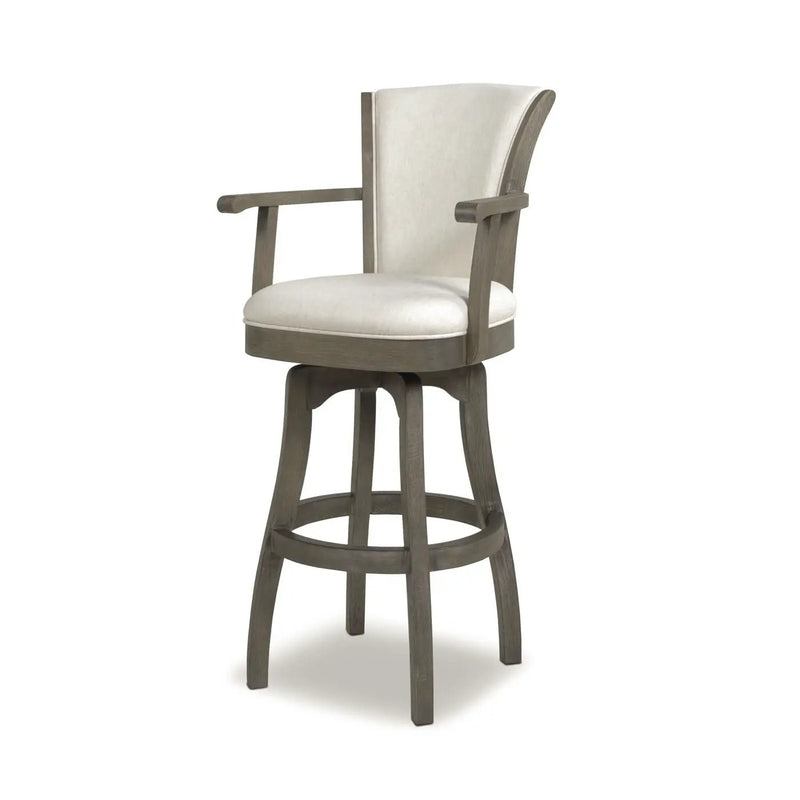 Williams - Swivel Bar Stool With Armrests by HouseOfZazla