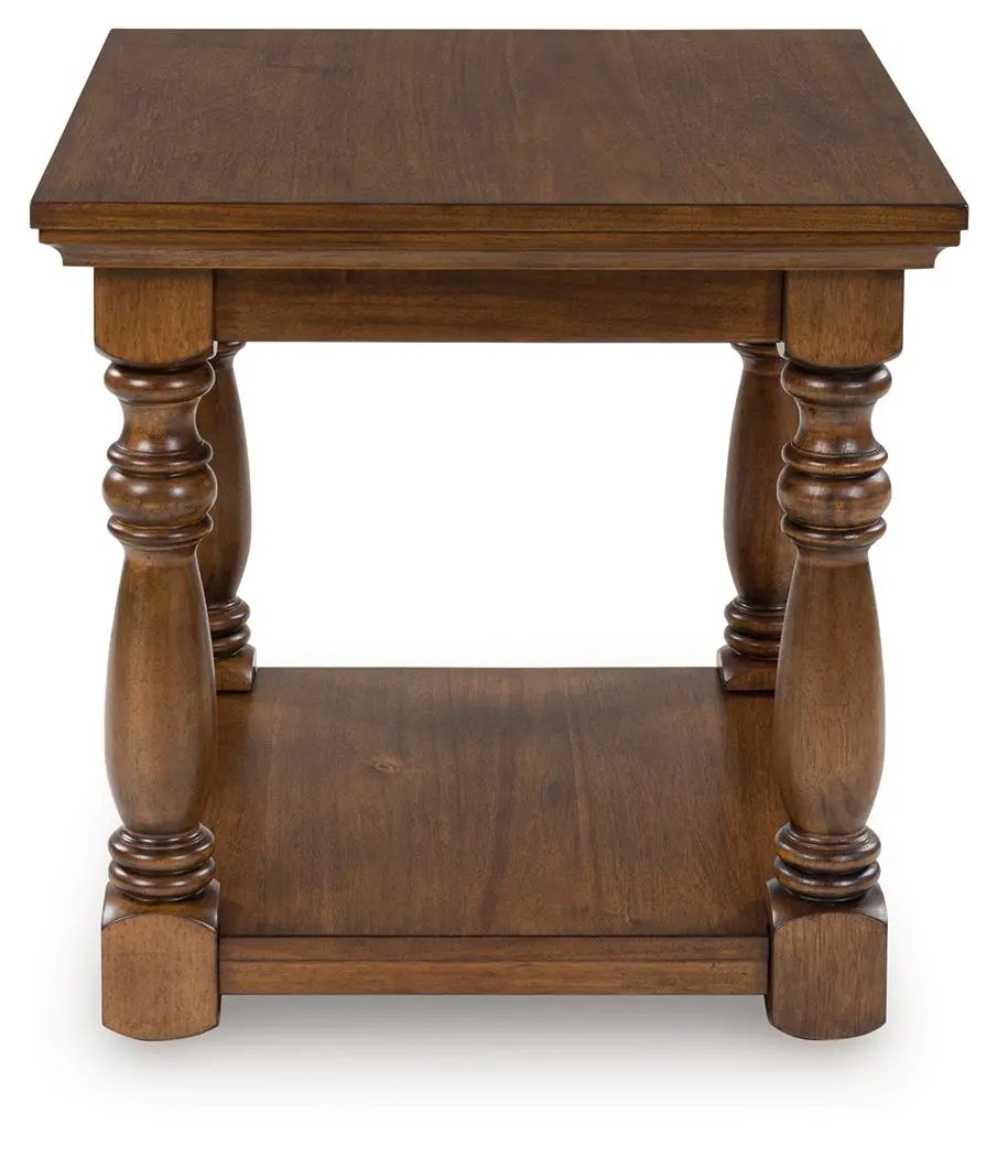 Sturlayne - Rectangular End Table - Brown by Unique Piece Furniture