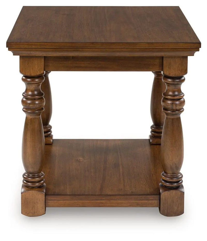 Sturlayne - Rectangular End Table - Brown by Unique Piece Furniture