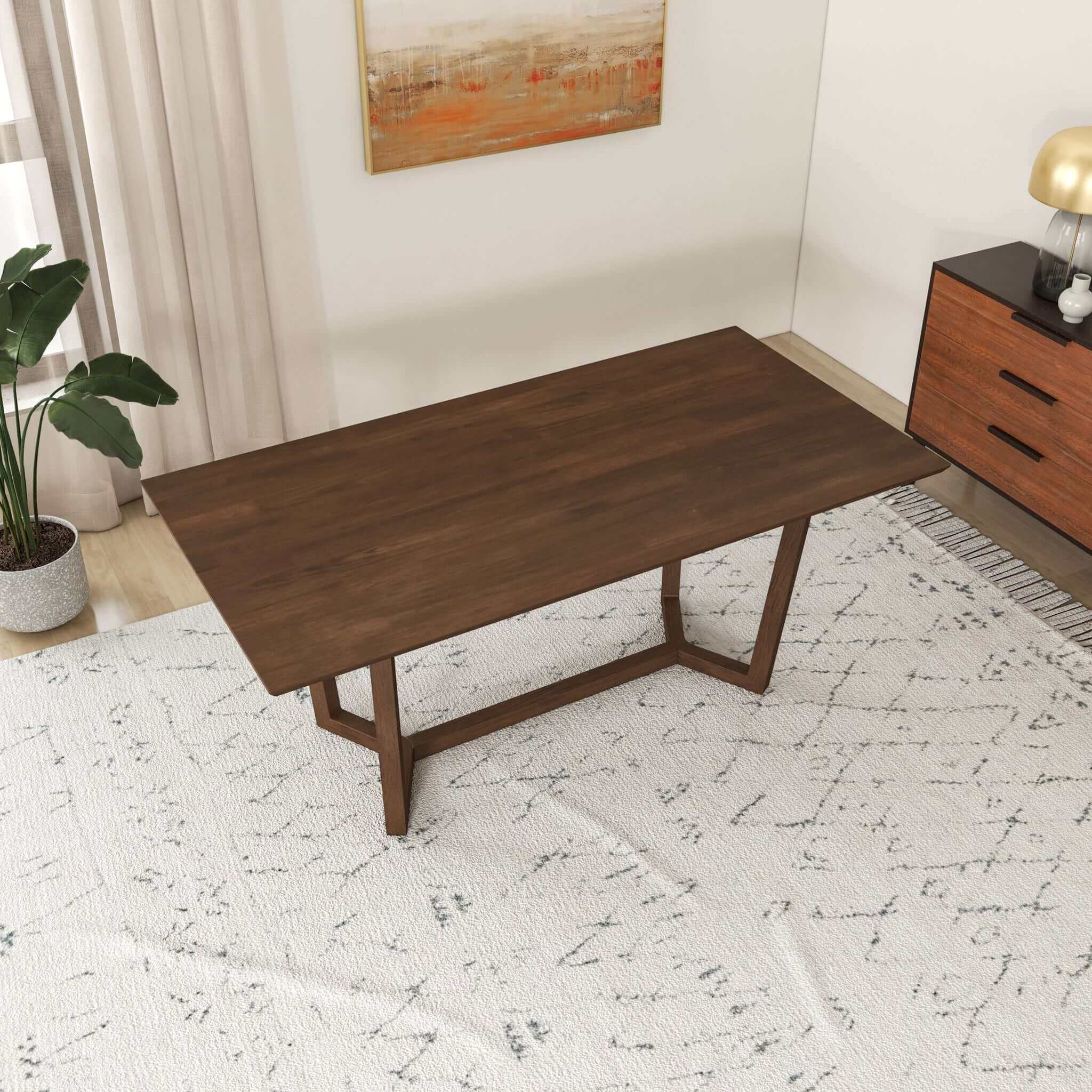 Marina Solid Wood Dining Table by HouseOfZazla