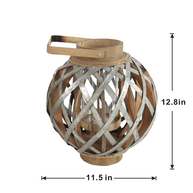 Decorative Lantern With Handle - Silver, photo 9 of 13