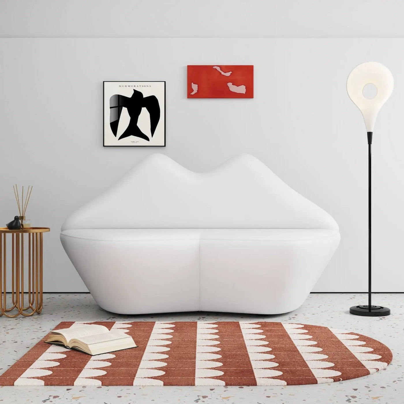 Kiss Loveseat by HouseOfZazla
