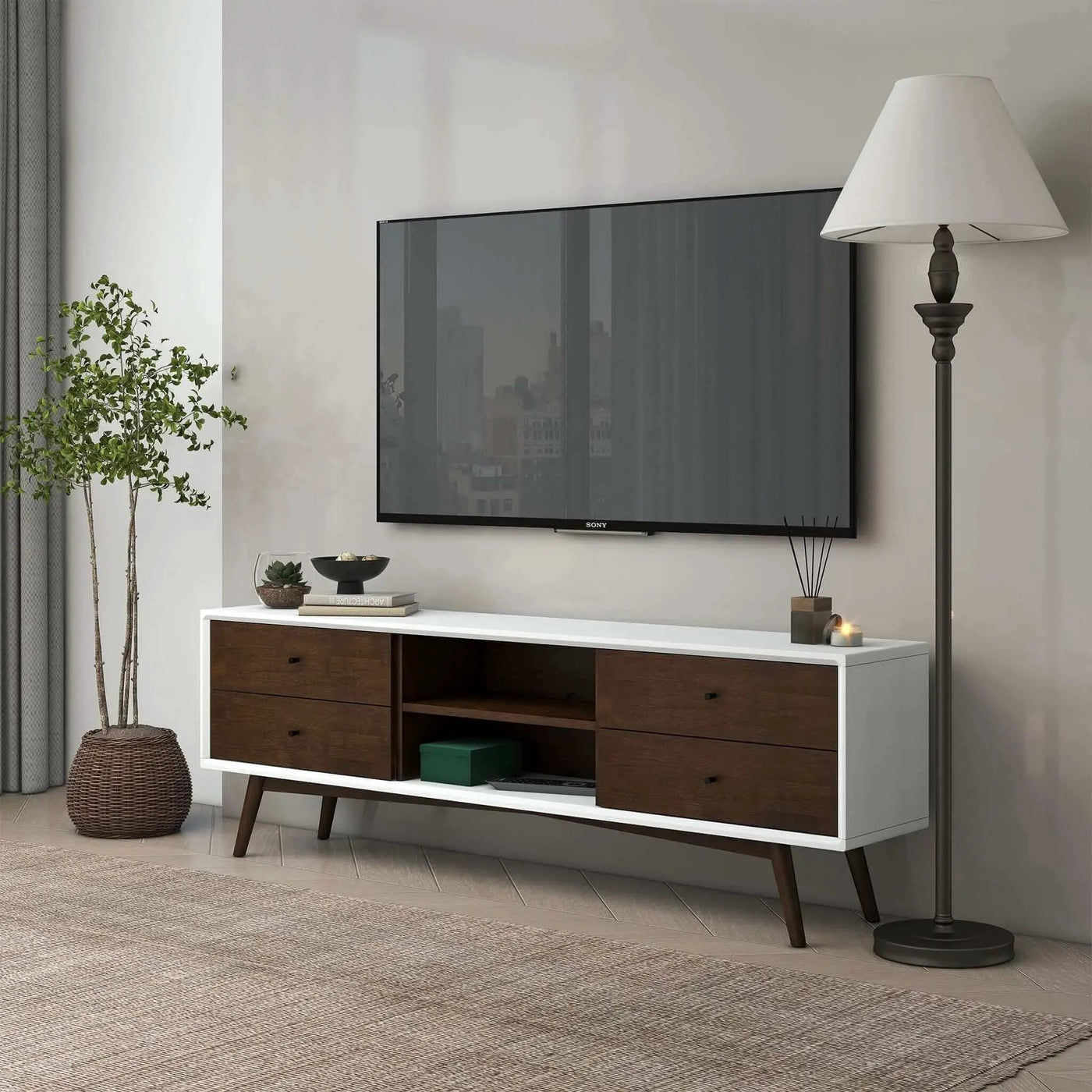 Caroline - Modern TV Stand Up To 72" by Unique Piece Furniture