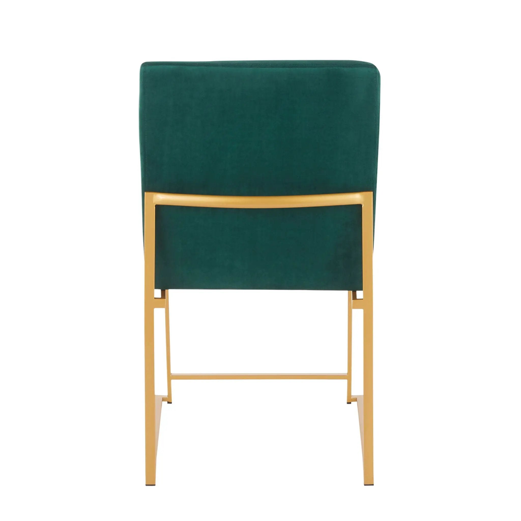 Fuji - Contemporary Stylish Frame, High Back Dining Chair (Set of 2) by Unique Piece Furniture