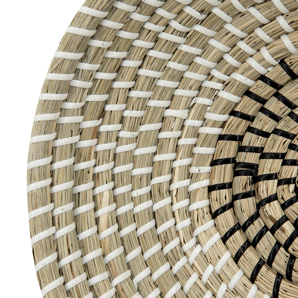 S/2 Kira Woven Seagrass Bowls by HouseOfZazla
