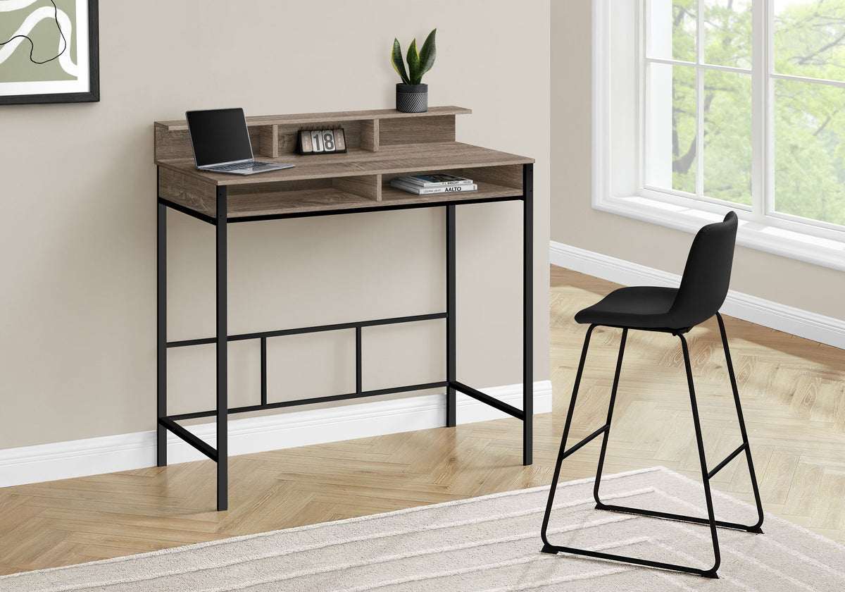 Computer Desk for Home Office with Standing Storage Shelves, photo 14 of 16